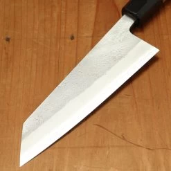 Yoshikane Hamono 165mm Bunka Shirogami 2 Nashiji Teak Handle -Knife shop 8 21 1496