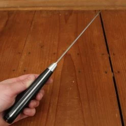 Ashi Hamono Ginga 150mm Honesuki Kaku Shirogami 2 Western Handle With Saya -Knife shop 8 7 1226