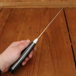 Ashi Hamono Ginga 165mm Santoku Swedish Stainless Western Handle With Saya -Knife shop 8 7 1235