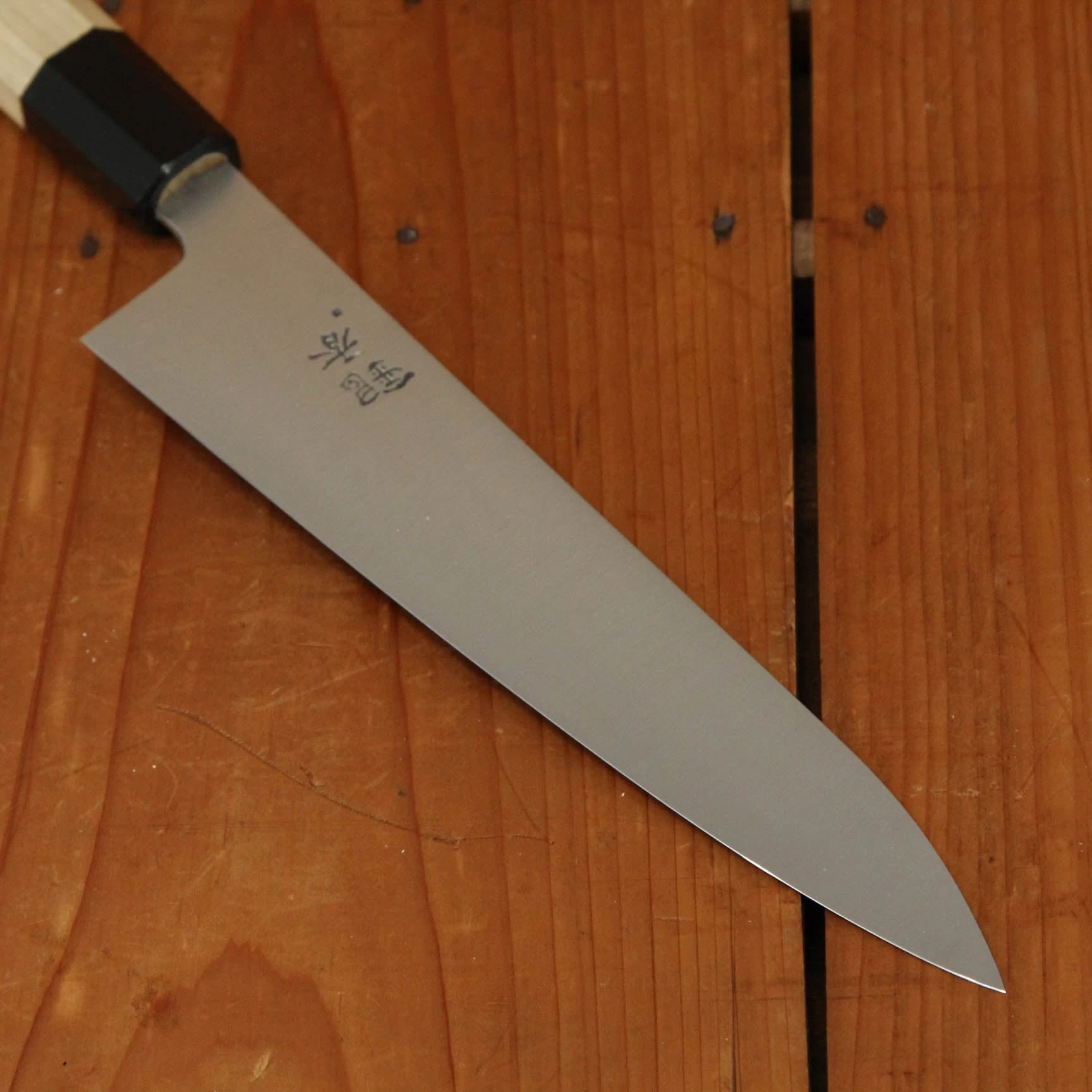 Ashi Hamono Ginga 210mm Wa-Gyuto Swedish Stainless With Saya 6 Ashi Hamono Ginga 210mm Wa-Gyuto Swedish Stainless With Saya - Image 4