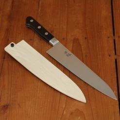 Ashi Hamono Ginga 210mm Gyuto Swedish Stainless Western Handle With Saya