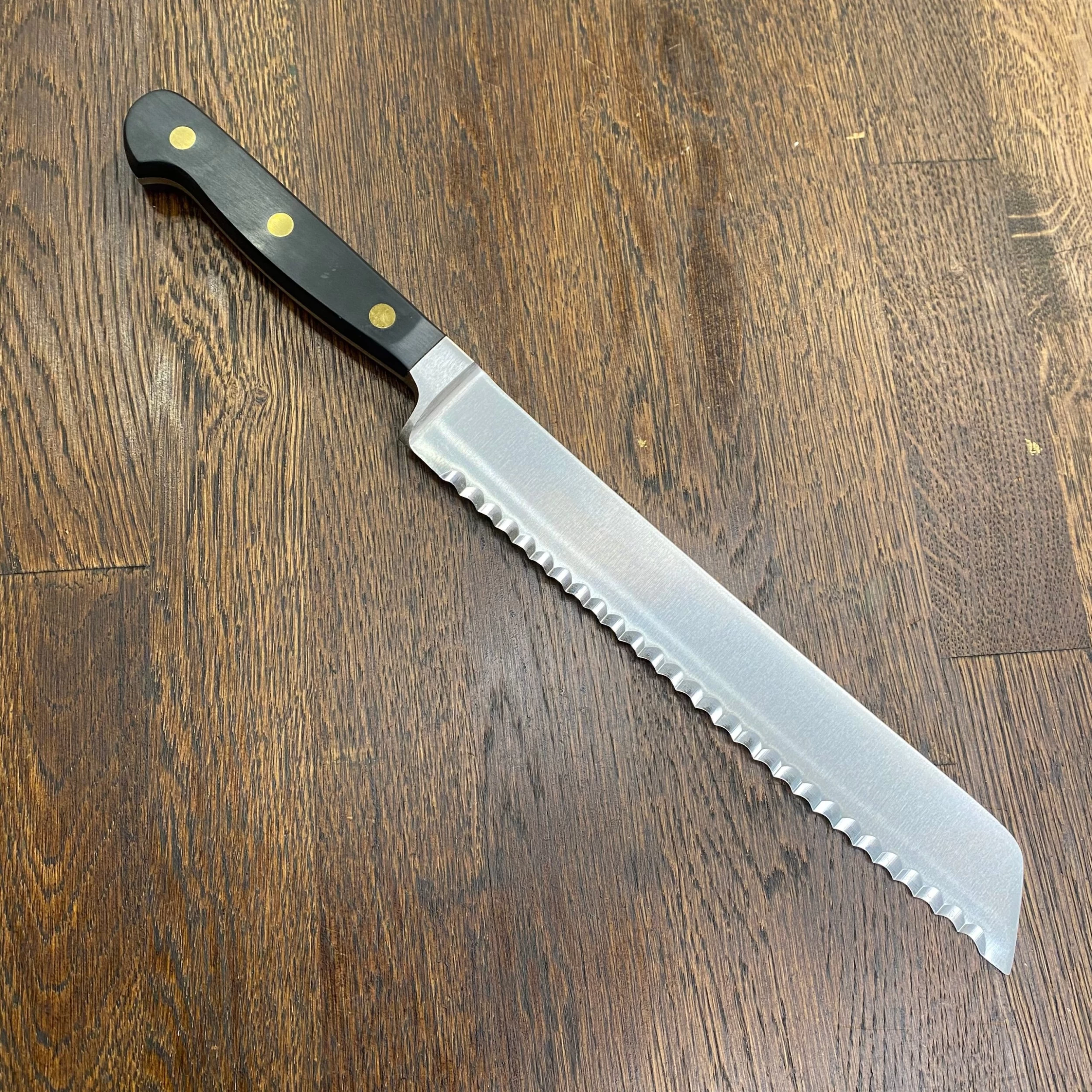 Friedr Herder 8” Bread Knife Forged Stainless POM 4 Friedr Herder 8” Bread Knife Forged Stainless POM - Image 2