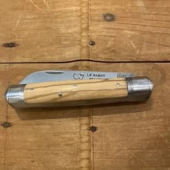 Au Sabot Tonneau 9cm Pocket Knife Carbon Olive 2 Bolsters -Knife shop 8b0881bf d68b 4e50 96bc d3beb7f2b730