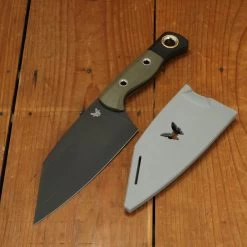 Benchmade Cutlery Station Knife OD Green G10 Handle Black G10 Bolster