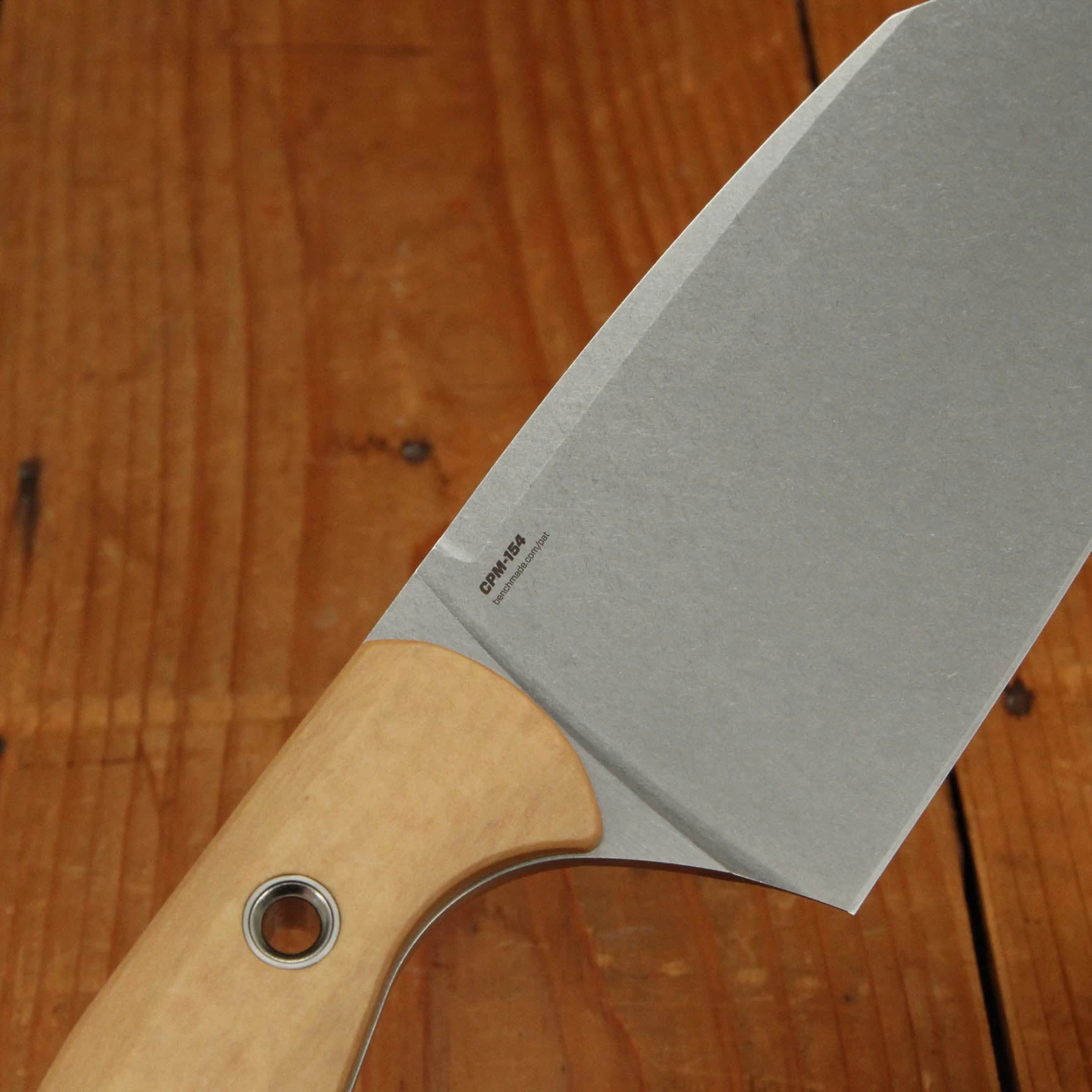 Benchmade Cutlery Station Knife Maple Valley Richlite Handle With Black G10 Bolster 9 Benchmade Cutlery Station Knife Maple Valley Richlite Handle With Black G10 Bolster - Image 7