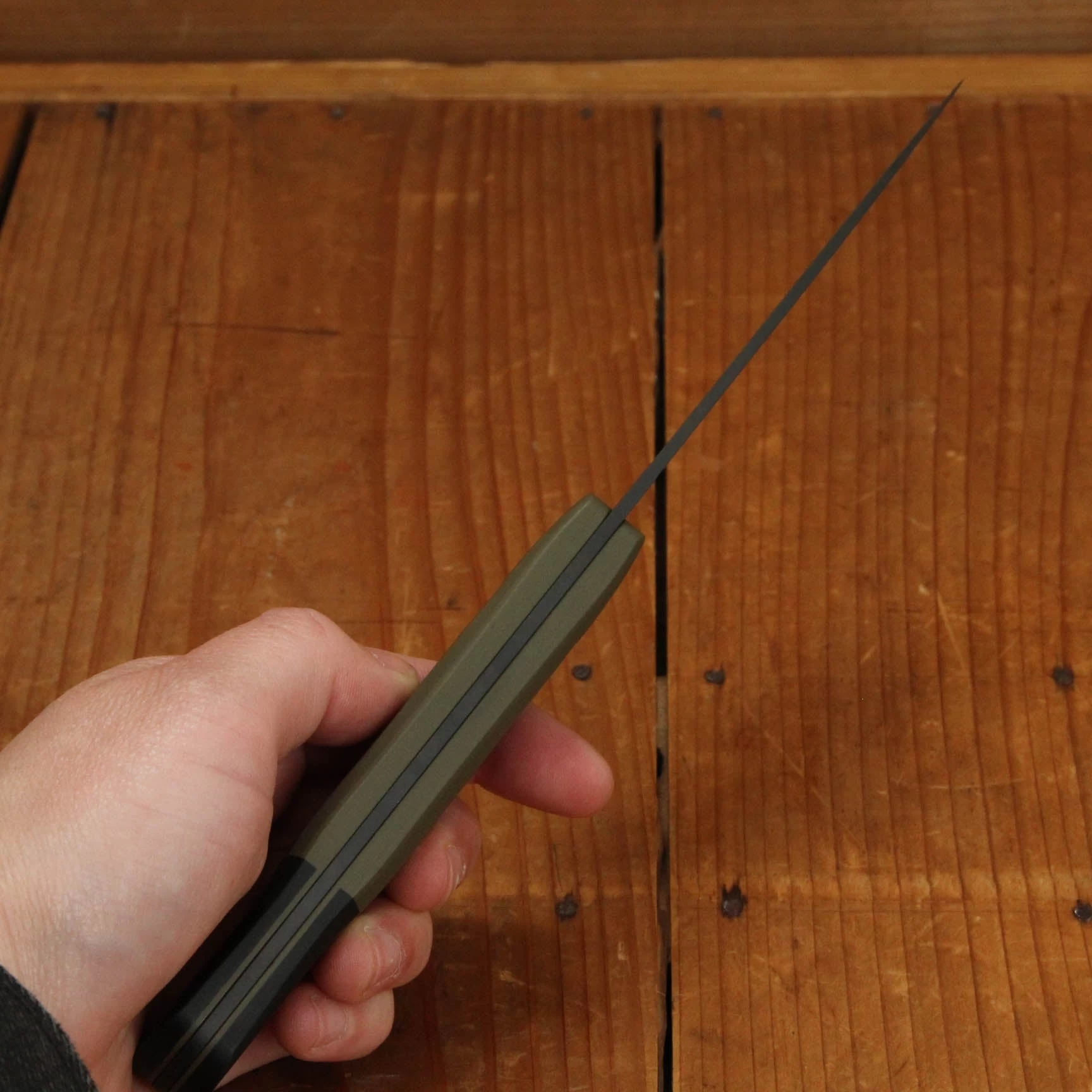 Benchmade Cutlery 3 Piece Set OD Green G10 Handle Black G10 Bolster 8 Benchmade Cutlery 3 Piece Set OD Green G10 Handle Black G10 Bolster - Image 6