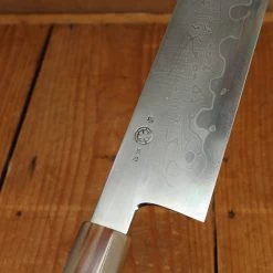 Takada No Hamono 240mm Kiritsuke Gyuto Aogami 1 Suminagashi Ebony Octagonal 15 Takada No Hamono 240mm Kiritsuke Gyuto Aogami 1 Suminagashi Ebony Octagonal -Knife shop 9 3 1672