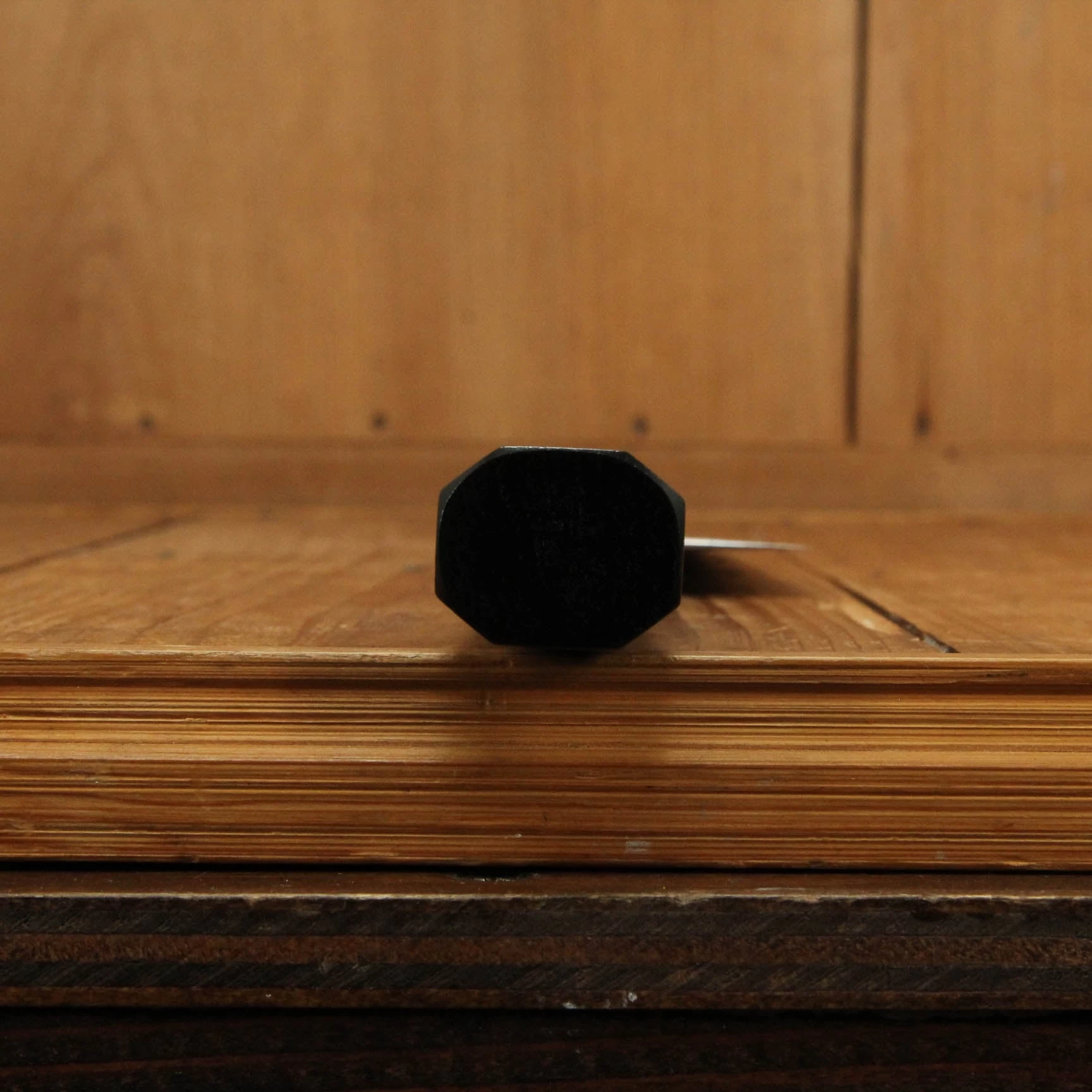 Takada No Hamono 240mm Kiritsuke Gyuto Aogami 1 Suminagashi Ebony Octagonal 11 Takada No Hamono 240mm Kiritsuke Gyuto Aogami 1 Suminagashi Ebony Octagonal - Image 9