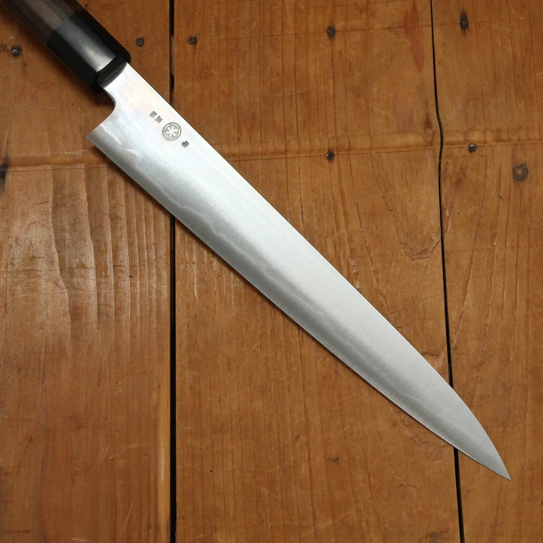 Takada No Hamono HH 240mm Sujihiki Aogami 2 Octagonal Rosewood Handle 5 Takada No Hamono HH 240mm Sujihiki Aogami 2 Octagonal Rosewood Handle - Image 3