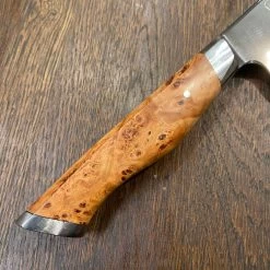 Steelport 8” Chef Knife 52100 Carbon Steel Stabilized Maple -Knife shop 9E4E0D34 6DF0 4F43 96F0 3DA2E462D315