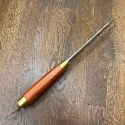 Friedr Herder 6” Old Netherlands Knife Boscher Carbon Steel Cherry Brass With Loop -Knife shop 9EEEA68B 756E 49FF A92B B3D47B880556