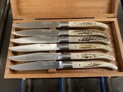 Fontenille Pataud Laguiole Steak Knife Set Of 6 Stag -Knife shop 9a7c63dc 89c7 408b 9ec7 6b6bcd41bced