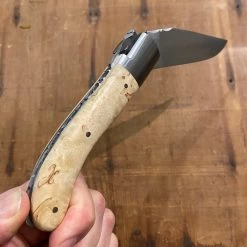 Fontenille Pataud Laguiole Sport 13cm Pocket Knife Curly Birch Lockback -Knife shop ABB7407E B46D 42A4 BC37 2240A64BB802