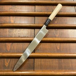 Sakai Kikumori Tomoshibi 240mm Yanagi Shirogami 2 -Knife shop B56C763F 7FBA 4706 A35D 3AFB1B345499