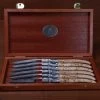 Fontenille Pataud Laguiole Steak Knife Set Of 6 Curly Birch 2 Fontenille Pataud Laguiole Steak Knife Set Of 6 Curly Birch -Knife shop CURLYBIRCH 1
