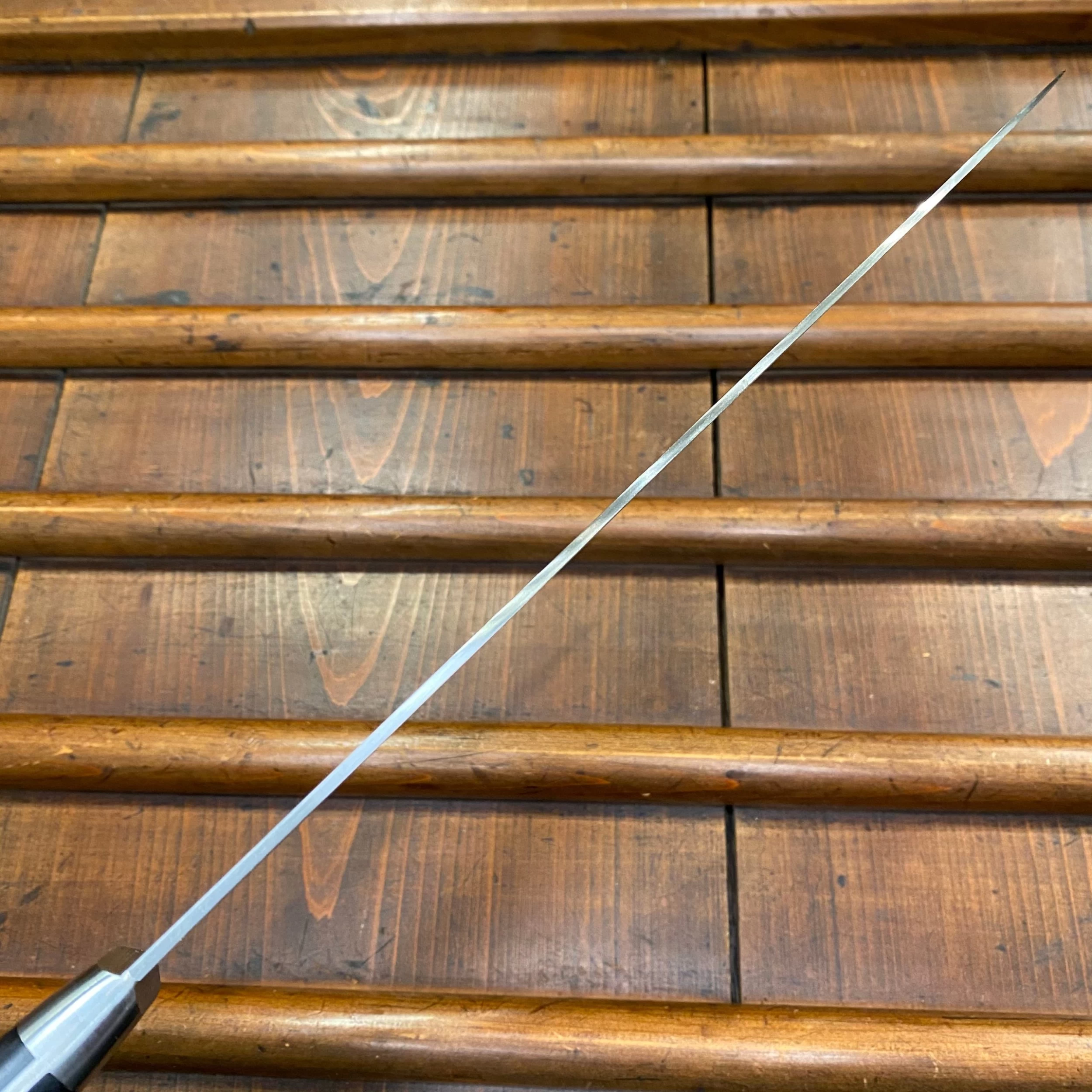 Ashi Hamono Ginga 240mm Gyuto Shirogami 2 Western Handle With Saya 6 Ashi Hamono Ginga 240mm Gyuto Shirogami 2 Western Handle With Saya - Image 4