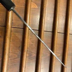 Hitohira Tanaka Mosuke 240mm Mioroshi Deba Aogami 1 Mirror Finish Ebony With Saya -Knife shop D1CAB44B 54B3 4F45 8717 13825DDC3856