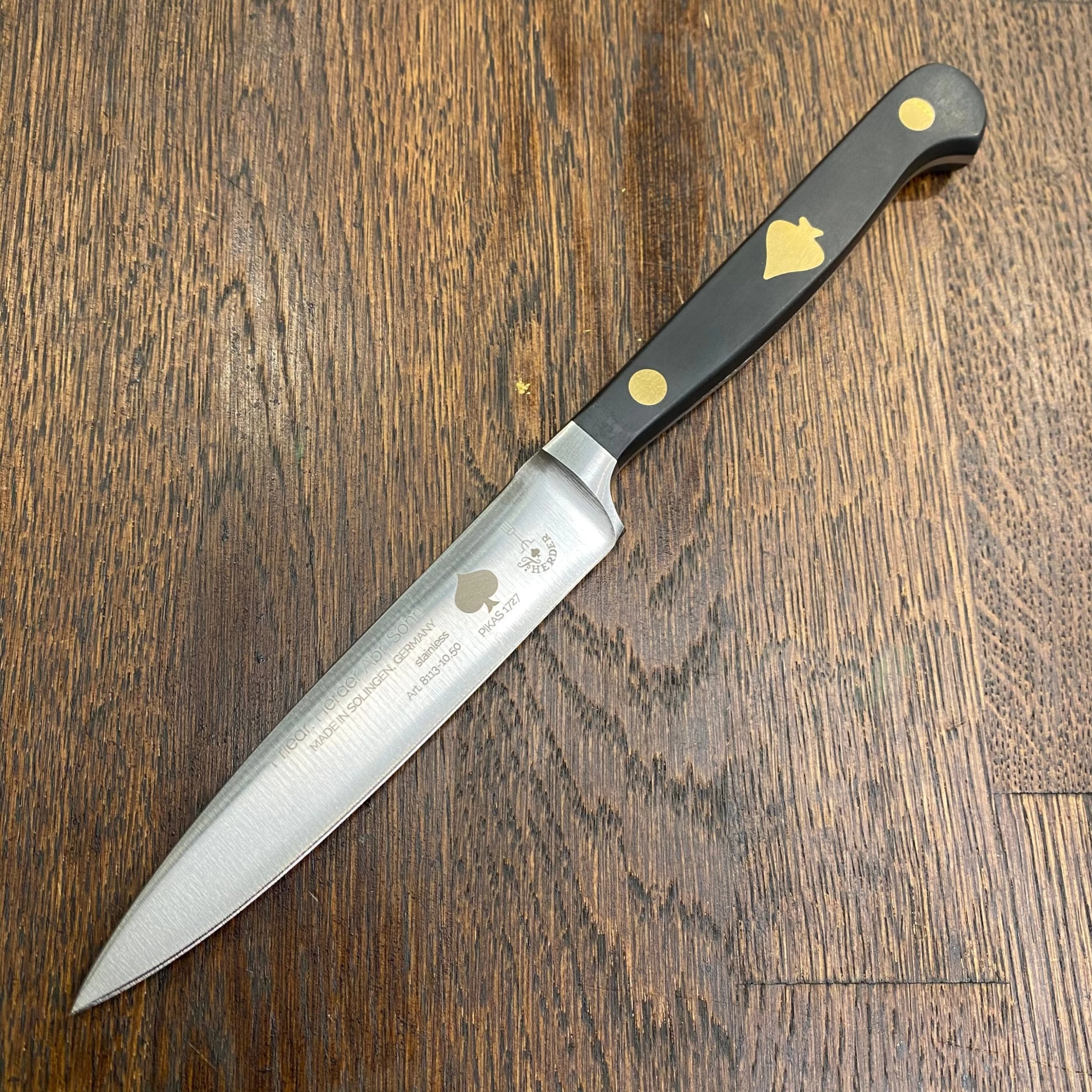 Friedr Herder 4” Paring Forged Stainless POM 3 Friedr Herder 4” Paring Forged Stainless POM