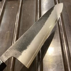 Konosuke Madei Sumiiro 210mm Gyuto SLD Kurouchi Nashiji - By Nihei With Saya -Knife shop DA59B57F 6296 47EE 81B3 E94652344153