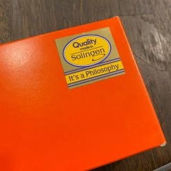 Windmühlenmesser New Vintage 4.25" Tomato Knife Round Tip Stainless Palisander 1960’s-70’s - Set Of 5 -Knife shop DCBBE563 C67D 4BA2 9F83 A94DD57210A8