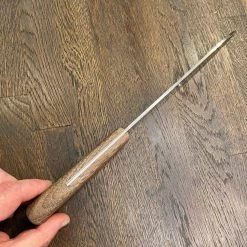 Friedr Herder 8” Serrated Boscher Knife Carbon Steel Walnut -Knife shop E12E7E30 B16F 47CE AC78 0C7E8638209D