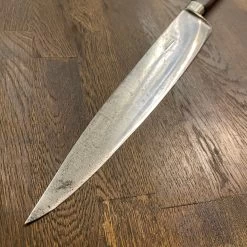 Vintage M Schlesinger Berlin 11.75” Chef Knife Carbon Steel 19th C? -Knife shop E13B86C3 F508 4817 A685 E4685E4C8739
