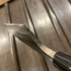 Tosa Tadayoshi 180mm Ryo Deba Aogami 1 Walnut/PC - Ambidextrous -Knife shop E337D2AA 2132 4F5B BA1A 359DD1B8151F