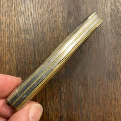 Vintage Powr-Kraft 4" Stockman Carbon Steel Blades Butterscotch Celluloid 1939-50s -Knife shop ECDAF097 E8B0 48B4 9628 B4A2C6001BAD