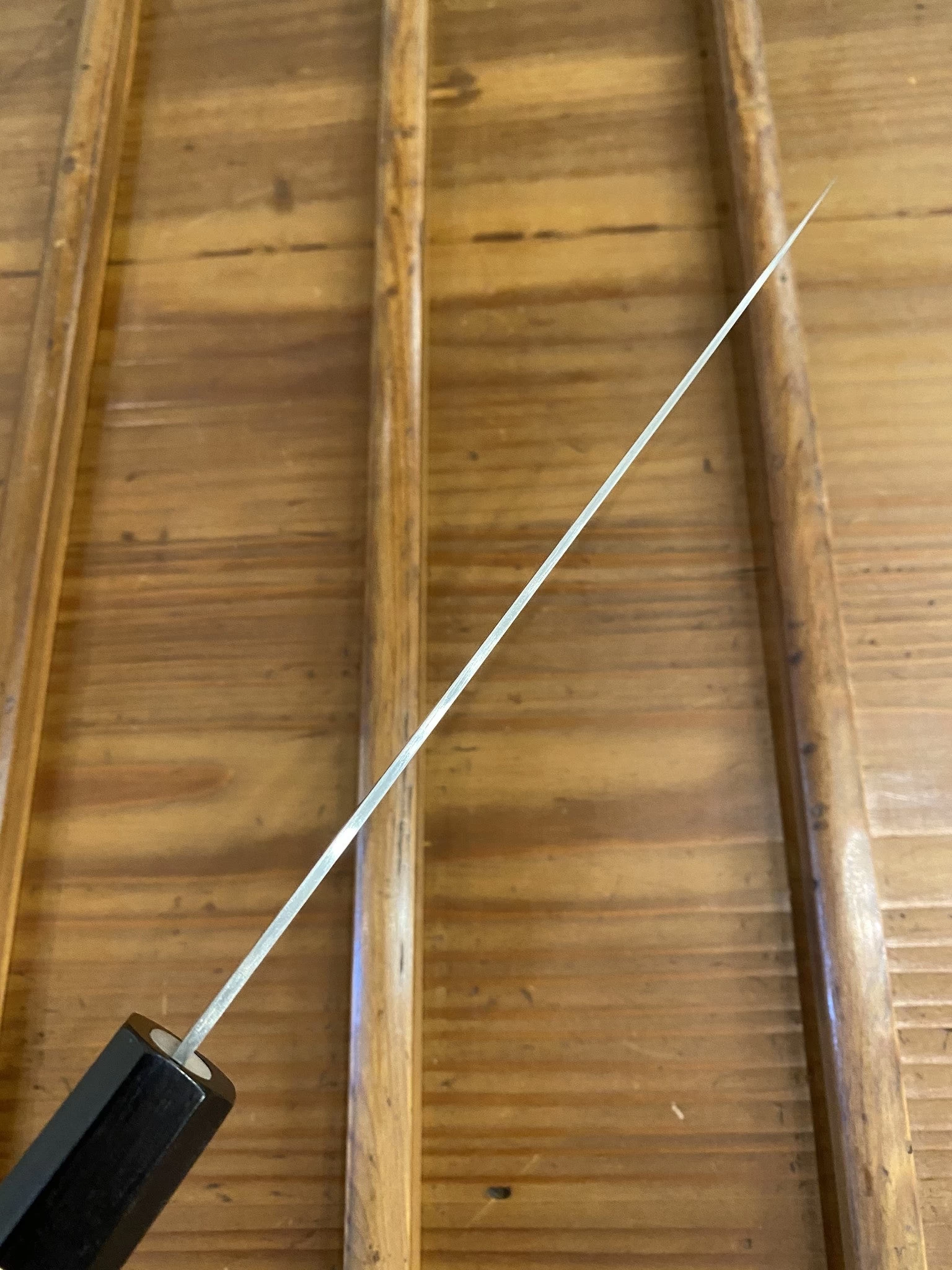 Hitohira Hiragana WS 180mm Sujihiki Stainless 6 Hitohira Hiragana WS 180mm Sujihiki Stainless - Image 4