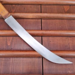 Vintage A J Jordan 10" Butcher Scimitar Double Shear Steel Boxwood Is 1871-1927 -Knife shop IMG20230215153149