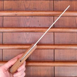 Vintage Bourgade 7" Cleaver Carbon Steel Rosette Rivets 1930's-50's? 10oz -Knife shop IMG20230215154250