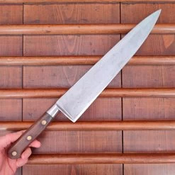 K Sabatier Jeune 12" Chef Knife Carbon Steel 1960's From Thiers -Knife shop IMG20230215154634