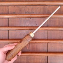 Vintage French Cleaver '303' 6" Carbon Steel Turned Handle C1900-1930's 17.5oz -Knife shop IMG20230215155431