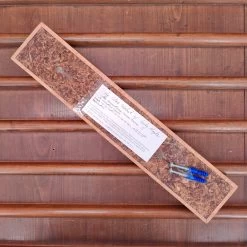 Knife En Place Heritage Signature Medium Curly Claro Walnut With Curly Maple Magnetic Knife Holder -Knife shop IMG20230224121620