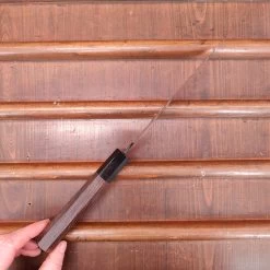 Nigara Hamono 180mm Santoku SG2 Kurouchi Tsuchime Wenge -Knife shop IMG20230224155048