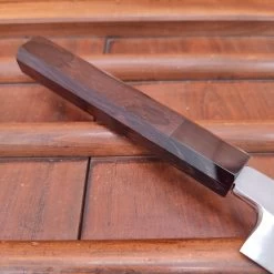 Hatsukokoro Nakagawa 330mm Sakimaru Yanagi Aogami 1 Damascus Ebony Buffalo Horn -Knife shop IMG20230224160739