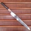 Hatsukokoro Nakagawa 300mm Yanagi Shirogami 3 Abura Honyaki Kyomen Ebony Blonde Buffalo Horn -Knife shop IMG20230224162032