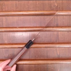 Hatsukokoro Inazuma 180mm Bunka Aogami Super Damascus Kurouchi Tsuchime Wenge Handle -Knife shop IMG20230224162521
