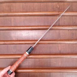 Nigara Hamono 270mm Yanagi Shirogami 1 Mizu Honyaki Barin Burl Double Horn -Knife shop IMG20230316143540