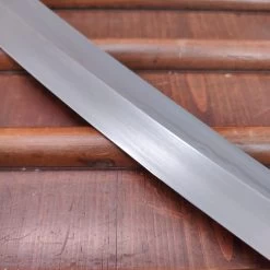 Nigara Hamono 360mm Sakimaru Yanagi Aogami 2 Mizu Honyaki Karin Burl Double Horn -Knife shop IMG20230316144532