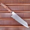 Nigara Hamono SG2 210mm Kiritsuke Gyuto Migaki Tsuchime Stabilized Maple Burl Western Handle -Knife shop IMG20230321132935