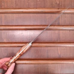 Nigara Hamono SG2 210mm Gyuto Damascus Stabilized Maple Burl Western Handle -Knife shop IMG20230321134041