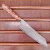 Nigara Hamono SG2 210mm Kiritsuke Gyuto Damascus Stabilized Maple Burl Western Handle -Knife shop IMG20230321134439
