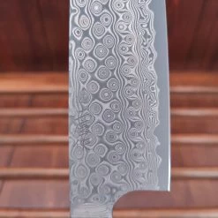 Nigara Hamono SG2 240mm Gyuto Damascus Stabilized Maple Burl Western Handle 15 Nigara Hamono SG2 240mm Gyuto Damascus Stabilized Maple Burl Western Handle -Knife shop IMG20230321135000