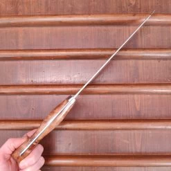 Nigara Hamono SG2 240mm Kiritsuke Gyuto Damascus Stabilized Maple Burl Western Handle 13 Nigara Hamono SG2 240mm Kiritsuke Gyuto Damascus Stabilized Maple Burl Western Handle -Knife shop IMG20230321135348