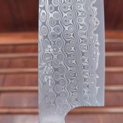 Nigara Hamono SG2 240mm Kiritsuke Gyuto Damascus Stabilized Maple Burl Western Handle 15 Nigara Hamono SG2 240mm Kiritsuke Gyuto Damascus Stabilized Maple Burl Western Handle -Knife shop IMG20230321135420