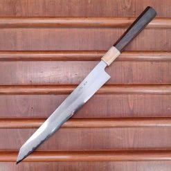 Yoshikazu Tanaka 270mm Kiritsuke Sujihiki Shirogami 1 Damascus Ebony 16 Yoshikazu Tanaka 270mm Kiritsuke Sujihiki Shirogami 1 Damascus Ebony -Knife shop IMG20230321140124