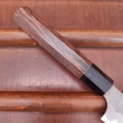 Nigara Hamono 150mm Petty Aogami Super Migaki Tsuchime Wedge Handle 12 Nigara Hamono 150mm Petty Aogami Super Migaki Tsuchime Wedge Handle -Knife shop IMG20230321142257