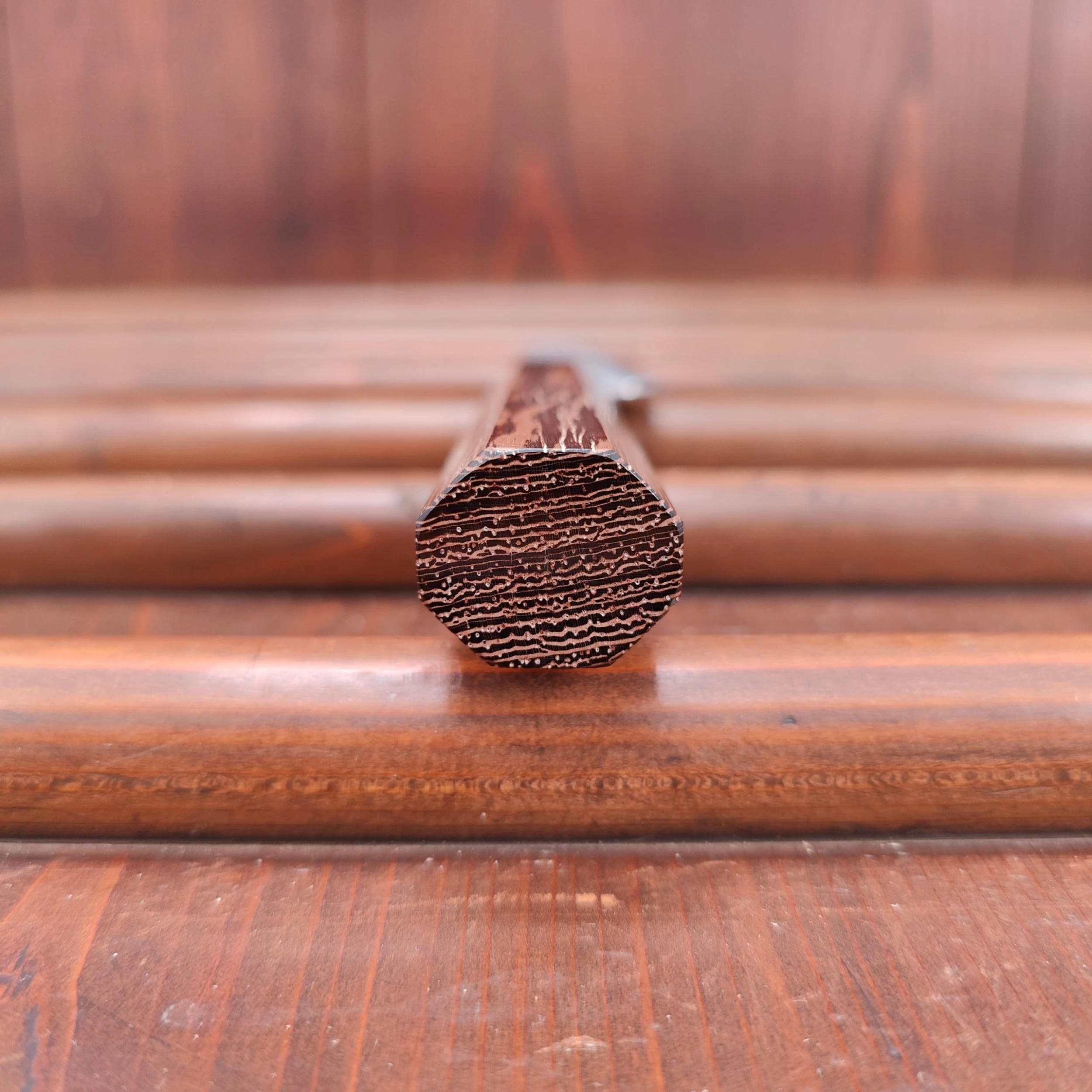 Nigara Hamono 150mm Petty Aogami Super Migaki Tsuchime Wedge Handle 10 Nigara Hamono 150mm Petty Aogami Super Migaki Tsuchime Wedge Handle - Image 8