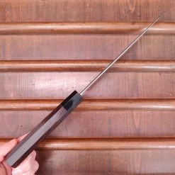 Hatsukokuro Nakagawa 210mm Gyuto Aogami 1 Damascus Ebony Handle -Knife shop IMG20230321143830